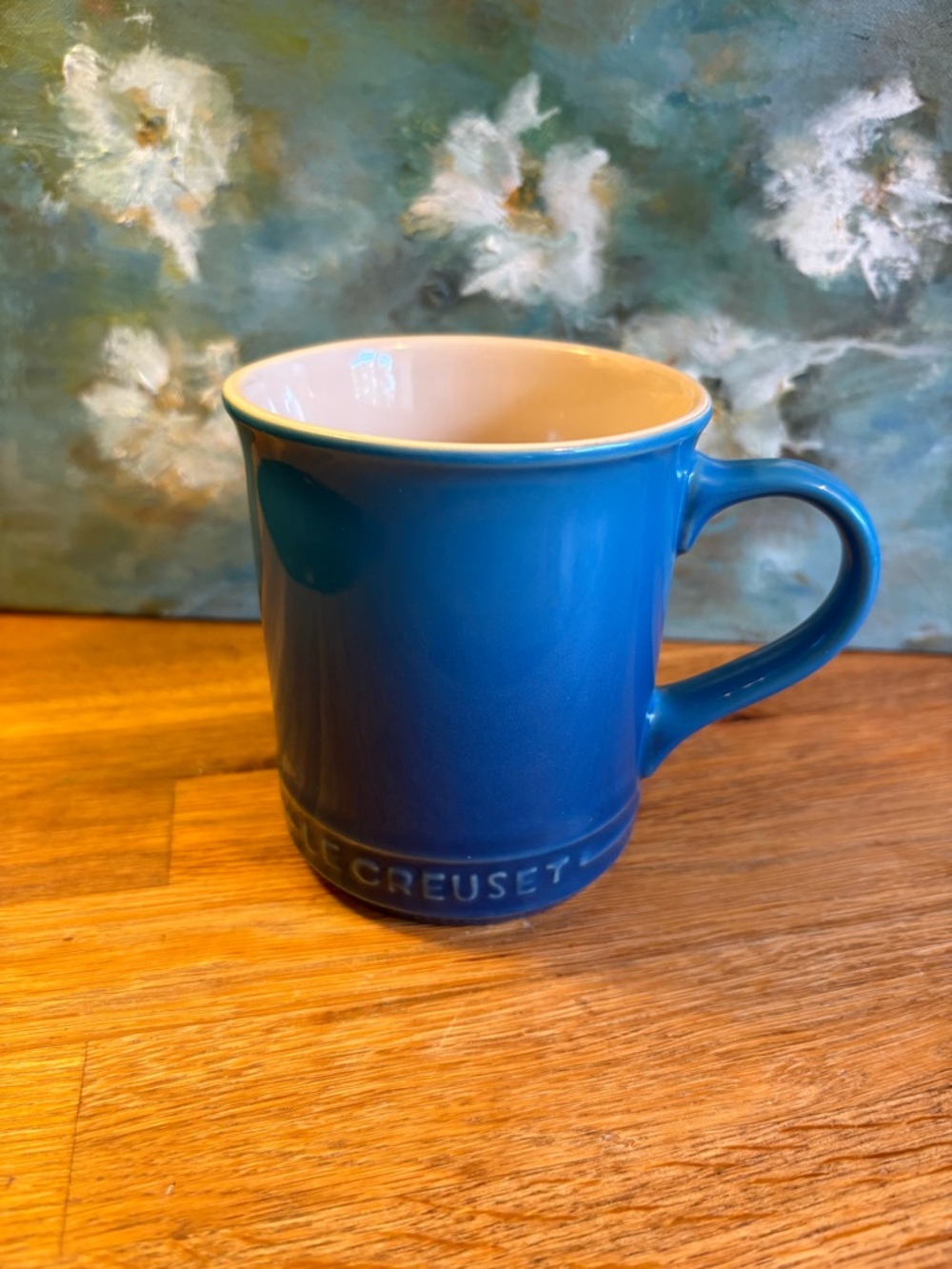 Blue Le Creuset Mug